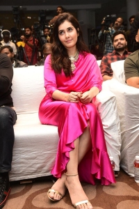 Thank You Movie Heroine Raashi Khanna Images in Pink Dress