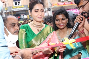 Actress Rashi Khanna launches Mugdha Art Studio Vizag Pictures