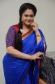 Actress Raasi in Blue Saree Photos