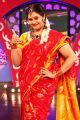 Actress Raasi in Red Saree for Luckku Kickku in Zee Telugu