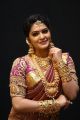 Tamil TV Actress Rachitha Mahalakshmi HD Images in Silk Saree
