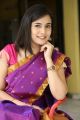 Telugu TV Anchor Radha Bangaru in Blue Saree Photos