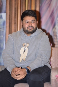 S Thaman @ Radhe Shyam Movie Press Meet Stills