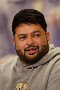 S Thaman @ Radhe Shyam Movie Press Meet Stills