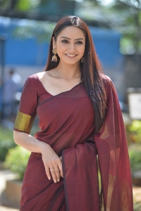 Real Dandupalyam Actress Ragini Dwivedi Saree Pics