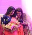 Actress Sneha @ Rahul Sridevi Vijayakumar Baby Rupikaa Naming Ceremony Photos