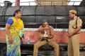 Allari Subhashini, Banarjee in Railway Station Movie Stills