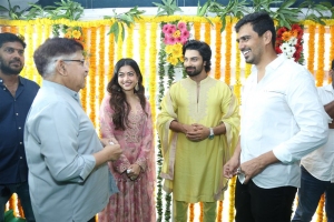 Rashmika Mandanna, Dev Mohan @ Rainbow Movie Launch Stills