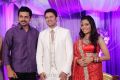 Karthi @ Actor Raja Amrita Vincent Wedding Reception Photos