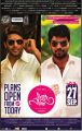 Arya, Jai in Raja Rani Movie Release Posters
