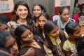 Actress Mehreen Kaur Pirzada @ Raja The Great Team visits Devnar School For The Blind Hyderabad Photos