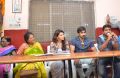 Mehreen, Ravi Teja, Anil Ravipudi, Srinivasa Reddy @ Raja The Great Team visits Devnar School For The Blind Hyderabad Photos