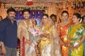 Chiranjeevi @ Koti's son Rajeev Saluri Prathyusha Wedding Reception Stills