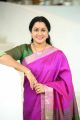 Telugu Supporting Actress Rajeshwari Nair Photos in Silk Saree