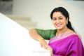 Telugu Side Character Actress Rajeshwari Nair Photos in Silk Saree