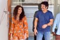 Seerat Kapoor, Nagarjuna @ Raju Gari Gadhi 2 Movie Shooting Spot Stills