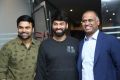 Ashwin Babu, Omkar, Prasad V Potluri @ Raju Gari Gadhi 2 Success Meet Stills