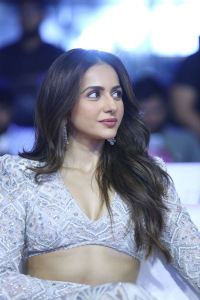 Actress Rakul Preet Singh Stills @ Bharateeyudu 2 Pre-Release