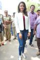 Rakul Preet Singh at Traffic Training Institute, Goshamahal