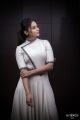 Beautiful Actress Rakul Preet Singh in White Dress Stills