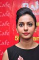 Actress Rakul Preet Singh at Bahar Cafe Launch