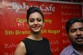 Rakul Preet Singh launches Bahar Cafe at SR Nagar