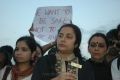 Suhasini Maniratnam at Rally Against Delhi & Srivaikundam Rape Incident Photos