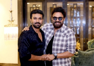 Venkatesh @ Ram Charan Birthday Celebration Images