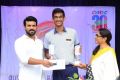 Ram Charan Celebrates Independence Day at CHIREC International School