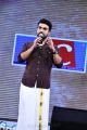 Actor Ram Charan Images in Dark Brown Shirt & White Veshti