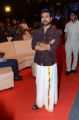 Hero Ram Charan Images in Dark Brown Shirt & White Dhoti