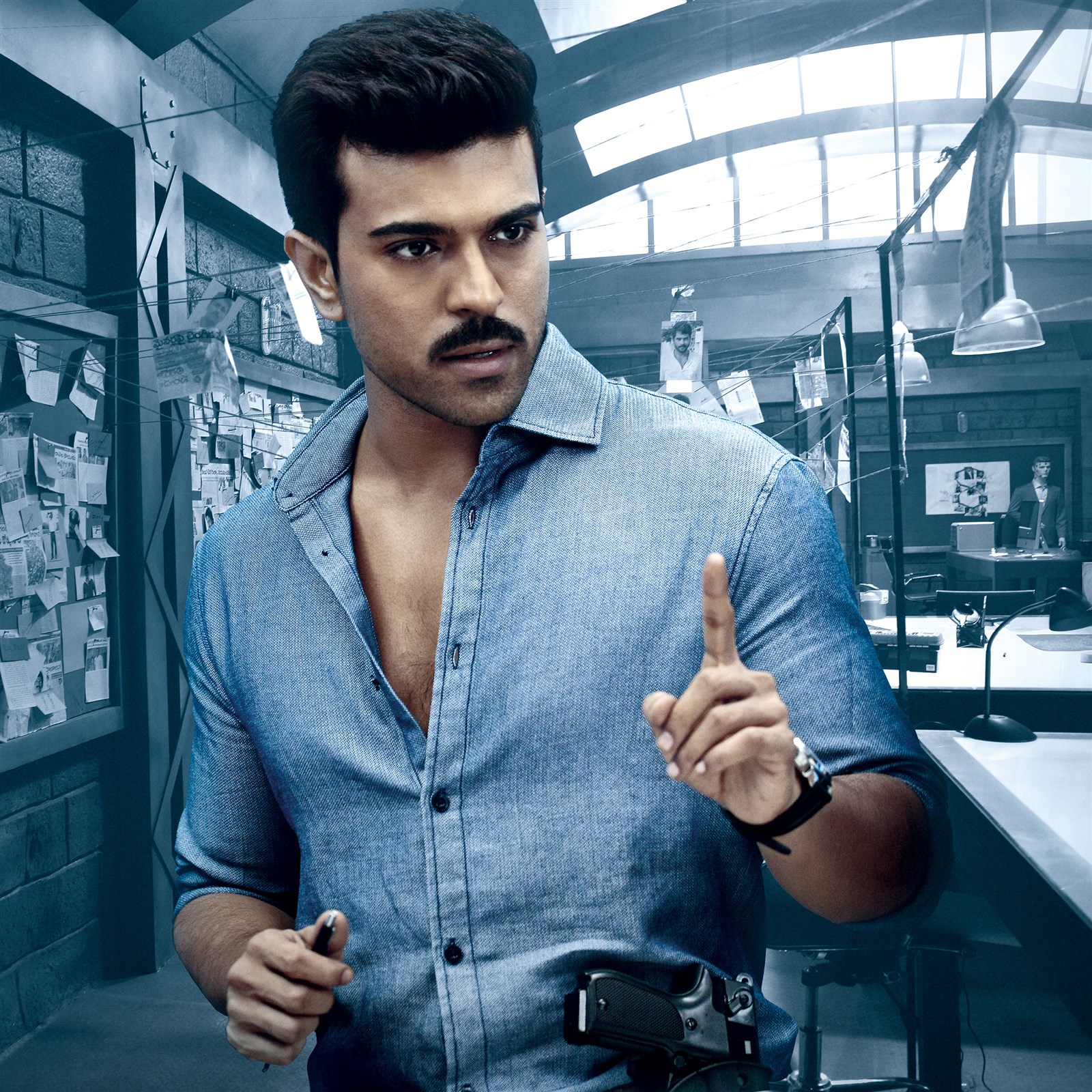 Dhruva Ram Charan shows his Strength Wallpapers | New Movie Posters