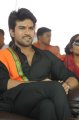 Ram Charan Teja in Ayyappa Deeksha Dress