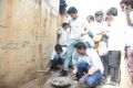 Hero Ram participates Swachh Bharat @ Srinagar colony, Hyderabad