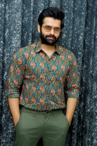 Actor Ram Pothineni Photos @ The Warriorr Interview