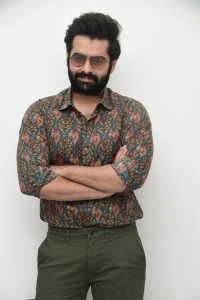 Actor Ram Pothineni Photos @ The Warriorr Interview