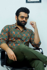 Actor Ram Pothineni Photos @ The Warriorr Interview