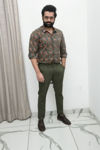 The Warriorr Movie Actor Ram Pothineni Interview Photos