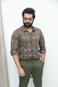 The Warriorr Movie Actor Ram Pothineni Interview Photos