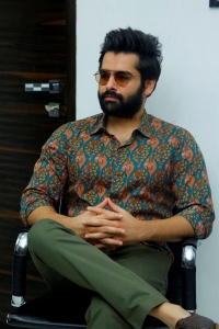 Actor Ram Pothineni Photos @ The Warriorr Interview