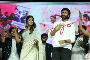 Dimple Hayathi, Gopichand @ Ramabanam Dharuveyy Ra Song Launch Stills