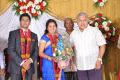 Radha Ravi at M Ramanathan Daughter Wedding Reception Photos