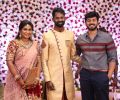 Actor Ashwin Kakumanu @ Ramesh Thilak Navalakshmi Wedding Reception Stills