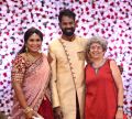 Actor Ramesh Thilak Navalakshmi Wedding Reception Stills