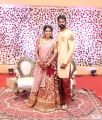 Tamil Actor Ramesh Thilak Navalakshmi Wedding Reception Stills