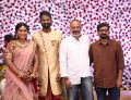 Venkat Prabhu, Aravind Akash @ Ramesh Thilak Navalakshmi Wedding Reception Stills