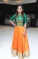 Actress Ramya Nambeesan New Stills in Green Silk Gown