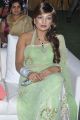 Ramya Sri New Hot Stills in Sleeveless Saree Blouse