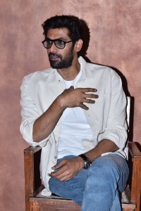 Actor Rana Daggubati Photos @ Virata Parvam Movie Interview