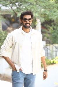 Actor Rana Daggubati Photos @ Virata Parvam Movie Interview